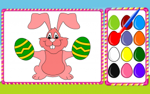 Bunny and Friends Coloring screenshot 2