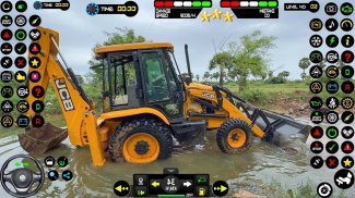 Snow Excavator JCB Loader Game screenshot 3