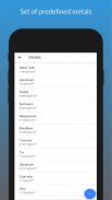Metal Weight Calculator - Metallo screenshot 5