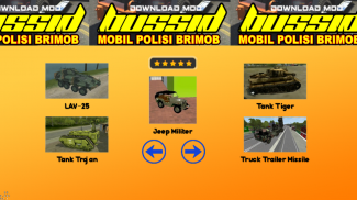 Download Bussid Mod Polisi Brimob screenshot 2