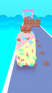 Marshmallow Runner: Sweet Race screenshot 0