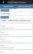 ICD-10: Codes of Diseases screenshot 0