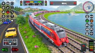 城市列车模拟器2019年：免费列车游戏3D screenshot 9