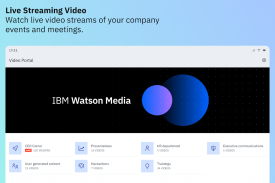 IBM Cloud Video for Enterprise screenshot 4