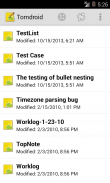 Tomdroid notes screenshot 3