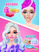 Pink Princess Makeover & Dress Up : MakeUp Salon screenshot 3