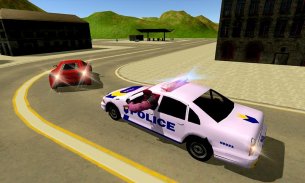 A perseguição do carro da polícia do monstro do la screenshot 2