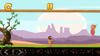 Portal Gun Game 2D : Stone Age Hero (Hunger) screenshot 3