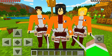 Attack Titans mod for Mcpe screenshot 1