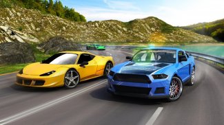 रीयल टर्बो कार रेसिंग 3 डी screenshot 10