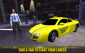 Taxi Driver City Taxi Driving Simulator Game 2018 screenshot 4