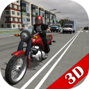 Russian Moto Traffic Rider 3D Icon