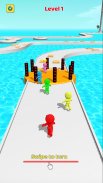 Sandman Shortcut Race: Pixel 3d Man Run Game screenshot 0