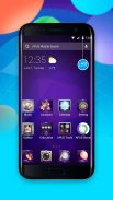 Exquis Violet thème pour Android gratuit screenshot 0