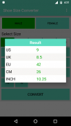 Shoe Size Converter screenshot 3