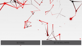 3D Particle Plexus Live Wallpaper screenshot 1