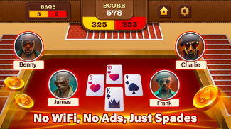 Spades:Juego de Cartas Clásico screenshot 4