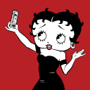 Betty Boop Snap & Share Icon