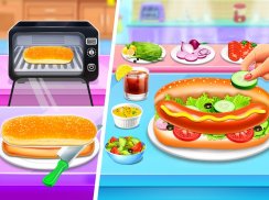 Hot Dog Criador de rua Jogos de Alimentos screenshot 4