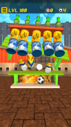 Soccer Ball Knockdown - aim, flick and tumble cans screenshot 14