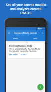 Business Model Canvas & SWOT screenshot 3