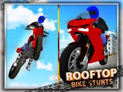 Crazy Rooftop Bike Stunts 3D screenshot 6