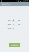 Pugilato Timer (Tabata) screenshot 2