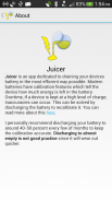 Juicer (battery drainer) screenshot 1