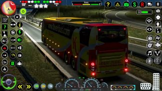 Euro City Bus Driving Games 3D screenshot 2