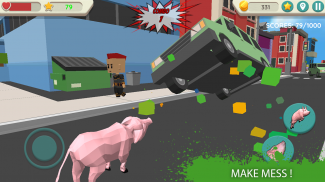 Crazy Pig Simulator screenshot 2