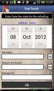 fuel book, gas & mileage log screenshot 1