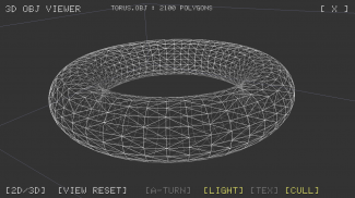 3D OBJ Viewer screenshot 0