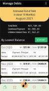 Debt Planner & Calculator with Banking Ledger screenshot 7