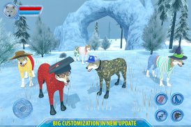 arctische wolf sim 3D screenshot 5