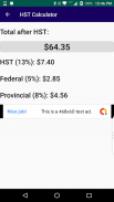 HST Calculator screenshot 0