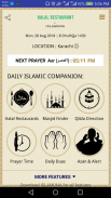 Halal Restaurants: Food Finder, Prayer & Qibla screenshot 0