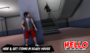 Hello Ice Scream Neighbor - Grandpa Horror Games screenshot 10