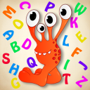Glückliche Alphabet ABC Icon
