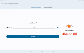 Fuel Oil Mix Calculator screenshot 6