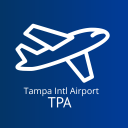 TPA Tampa Airport Florida . Flight online tablo