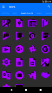 Purple and Black Icon Pack Free screenshot 21