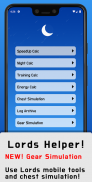 Lords Helper - Gear Simulator, Lords mobile Tools screenshot 6