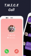 TWICE Video Call and Fake Chat ☎️ Twice Messenger screenshot 2