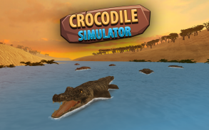 Africano Crocodilo Simulador screenshot 0