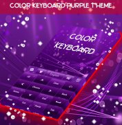 Color Keyboard Purple screenshot 0