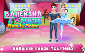 Dançarino bonito ballet - vestido de bailarina acima do jogo menina::Appstore  for Android