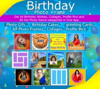 Birthday Photo Frame Maker App screenshot 3