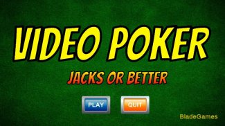 Video Poker - Jacks or Better screenshot 2