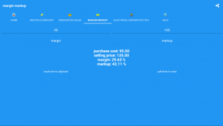 CalcForMe - discount, margin, markup, percentage screenshot 2