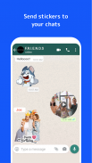 Stickify: Cari & Cipta Pelekat untuk WhatsApp screenshot 1